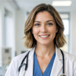 A woman doctor